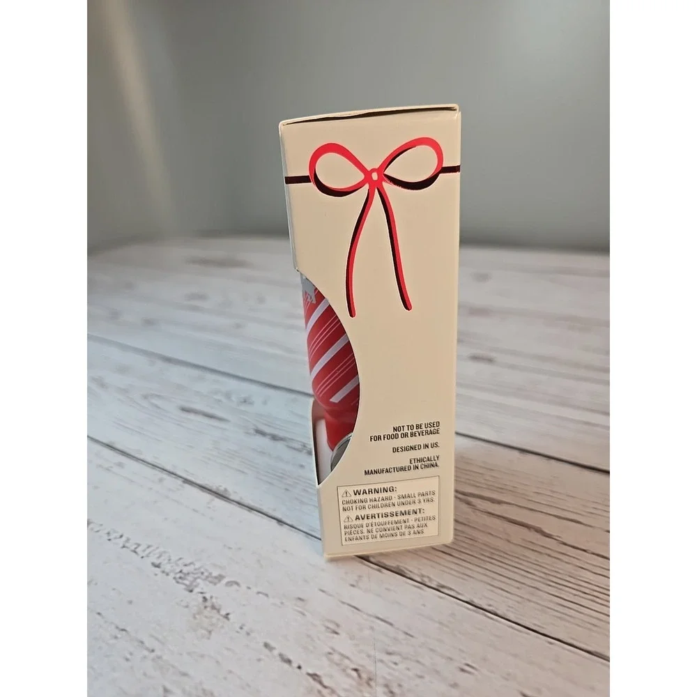 Stanley Ornament Keychain Candy‎ Cane Twist Limited Holiday Collection